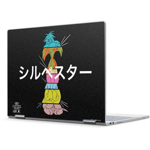 Looney Tunes Sylvester the Cat Sliced Juxtapose Pixelbook Skin